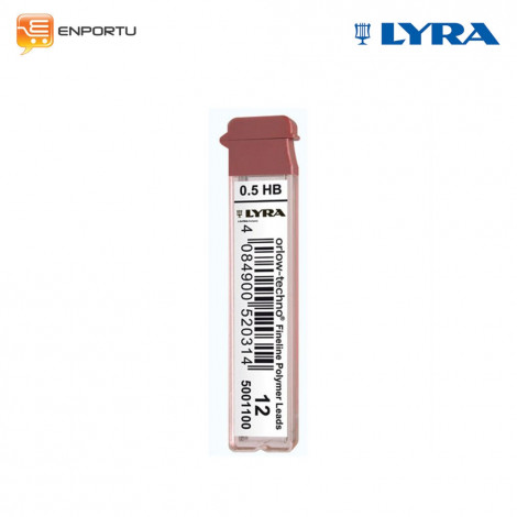 Lyra Mechanical Pencil Orlow - Techno Leads Refill 0.5 mm HB