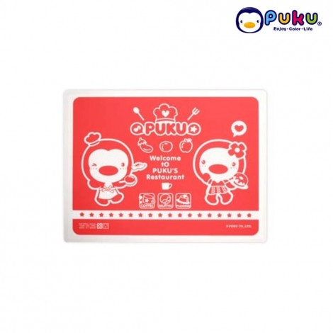 PUKU Silicone Place Mat P14325- Red