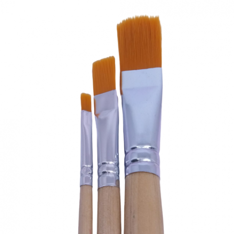 Shining Kuas Gambar -Paint brush set 579-A (set 3) no. 2,8,12