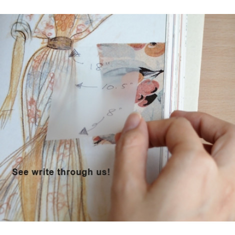 Stick'n ClearNote 21121 (1.5 x 2) White