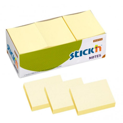 Stick'n Regular Notes Pastel Yellow 21005 (1,5 X 2)