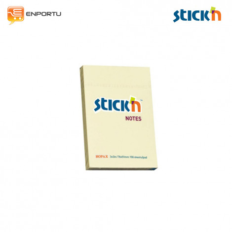 Stick'n Regular Notes Pastel Yellow 21006 (3 X 2)