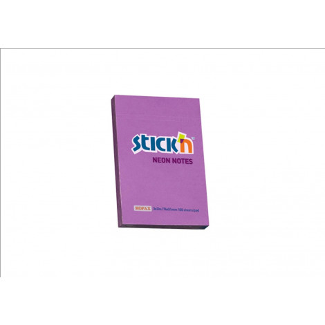 Stick'n Regular Notes  21208 (3 X 2) Neon Purple