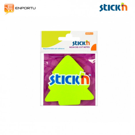 Stick'n Neon Die Cut 21591 Yellow Star