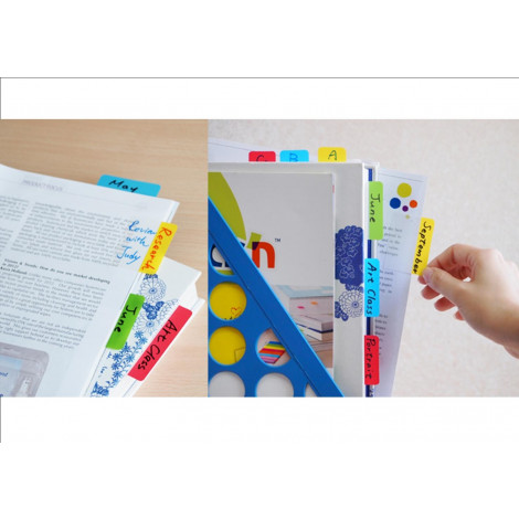 Stick'n Filing Tabs 21608 Block (38 x 51 mm ) 