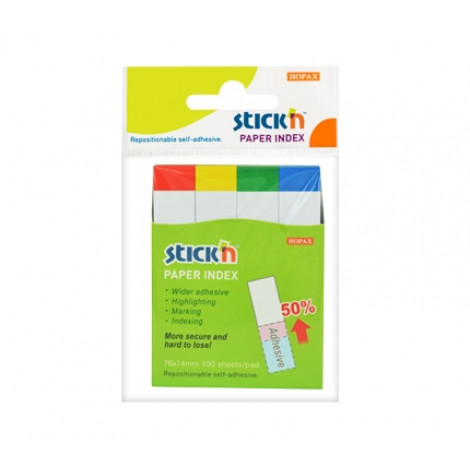 Stick'n Paper Index 21615 (76 x 14 mm) Printed Head