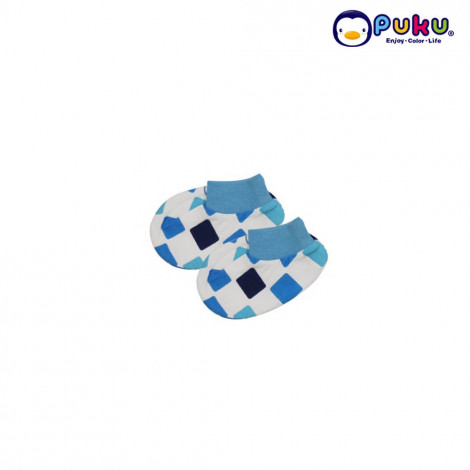 Puku Baby Booties 26118-Blue