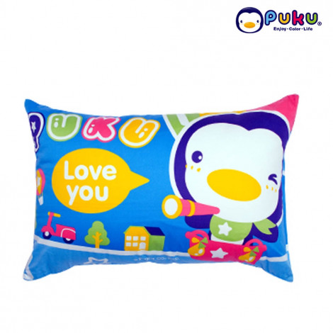 Puku Baby Pillow - P33130 Bantal Bayi - Blue