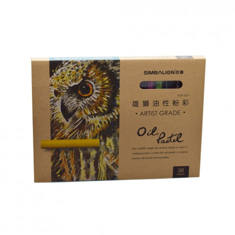 Simbalion Artist Grade Oil Pastel 36 Color (POP-36)