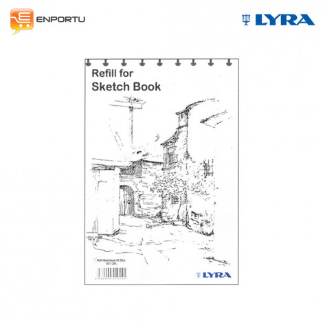 Jual Kertas Gambar LYRA Refill SketchBook A3