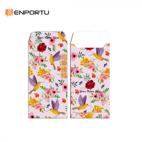Custom Angpau Chinese New Year 2019 - Motif Burung A008
