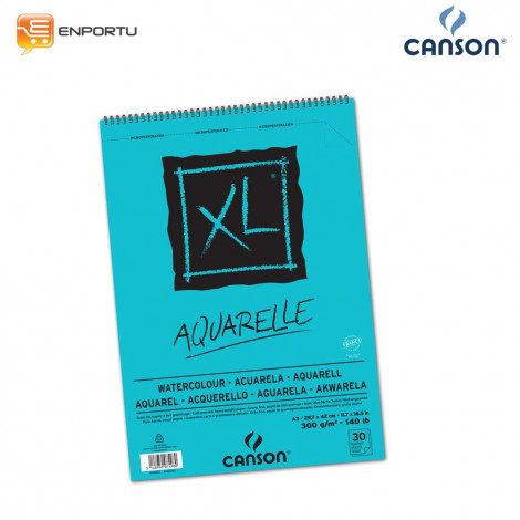 CANSON XL Aquarelle 300 Gsm A3
