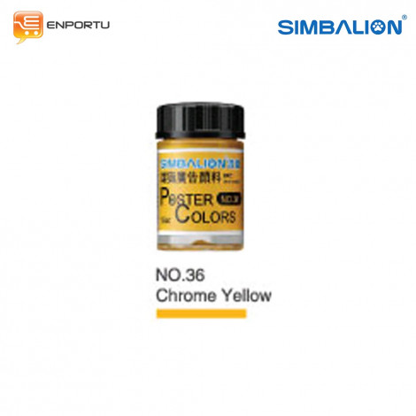SIMBALION Cat Poster 15cc Individual Colors No.36 Chrome Yellow