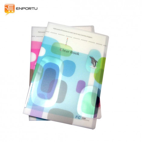 KINARY Clear Book Dolphin Mini CPD-30F (F4)