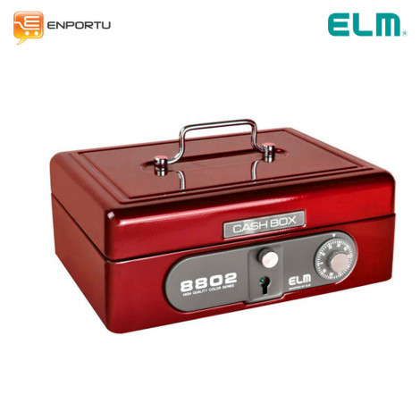 ELM Cash Box 8802-red mika