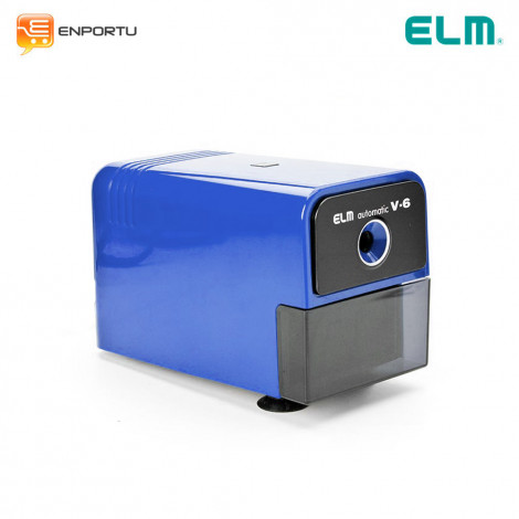 ELM Electric Sharpener V-6 Biru