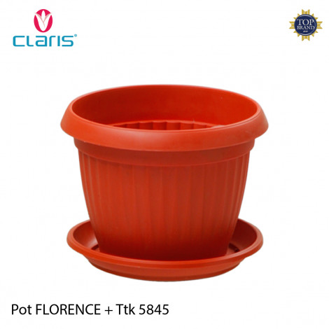 Claris Pot Florence + Tatakan 5845