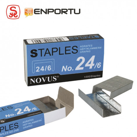 Novus Isi Stapler No.3 [1 Box isi 20 set] Staples Besar 24/6