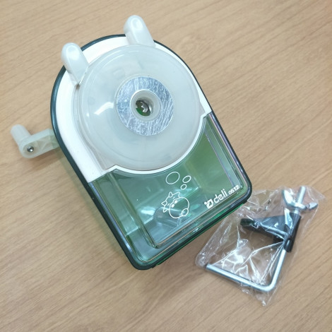 Deli Pencil Sharpener 512 - Green