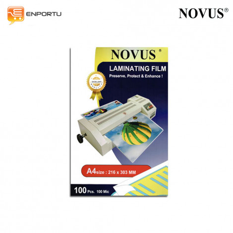 Novus Laminating A4 100 Micron
