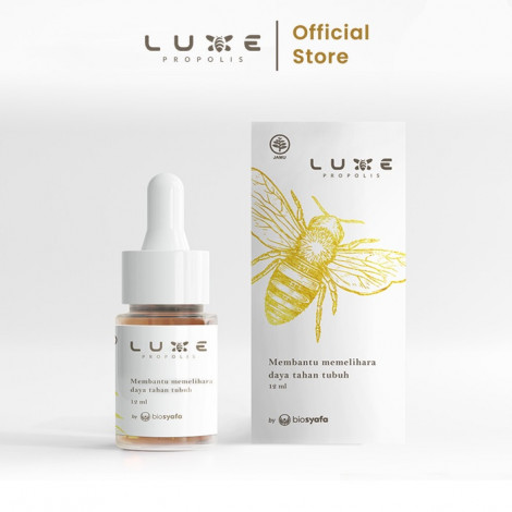 LUXE Propolis Original 100% Asli Obat Herbal Alami Meningkatkan Imun - 12 ML