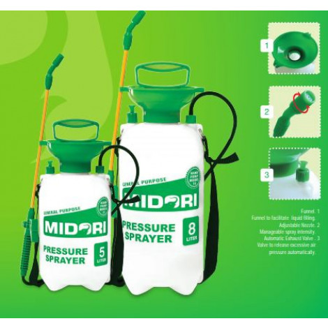 Midori Portable Sprayer 8 Liter - 1008 