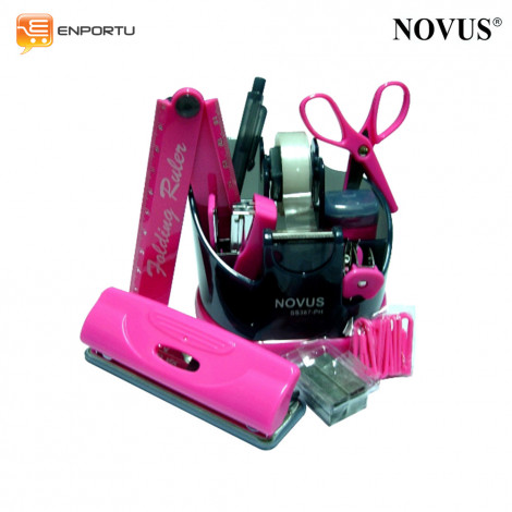 Novus Stationery Set SS387-PH Pink