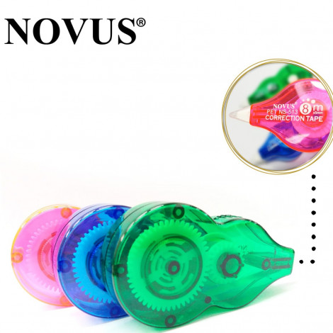 Novus Correction Tape NS-513 (8 mm) / Tip-Ex Kertas