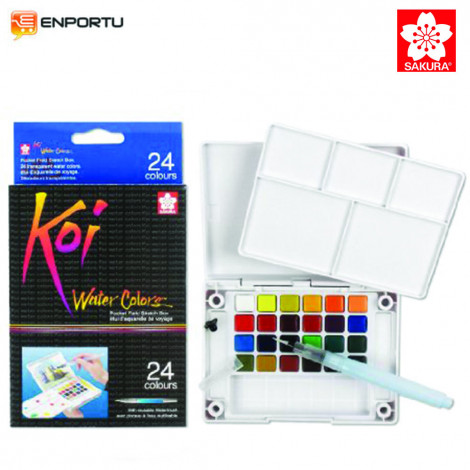 Jual Cat Air Sakura KOI Field Sketch Box 24 Warna