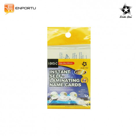 SANKO STAR Instant Self-Laminanting KTP
