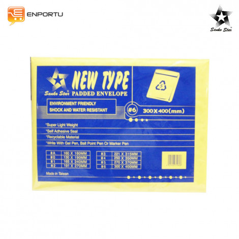 Jual Amplop SANKO STAR Water-Proof #6 (300x400mm)