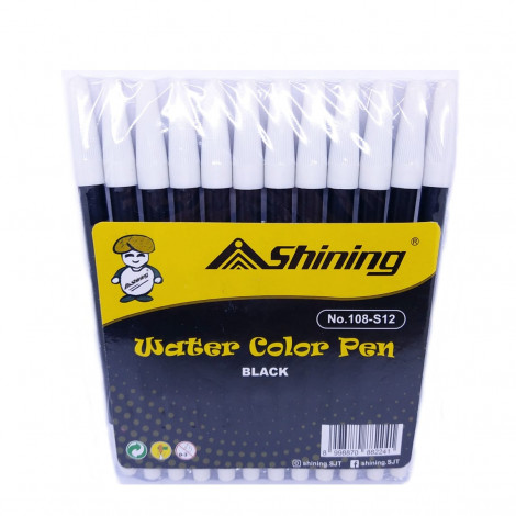 Shining Water Color Pen 108 Black
