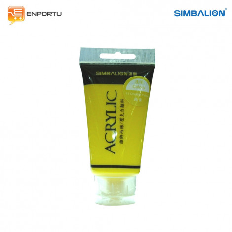 SIMBALION Acrylic Color NAC 75 ml - Chrome Yellow (11)