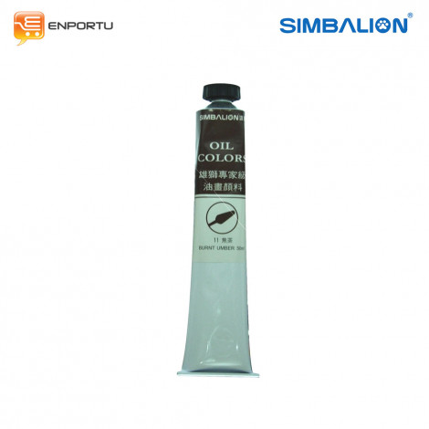 Simbalion Oil Color OC 50 ML - 11 Burnt Umber