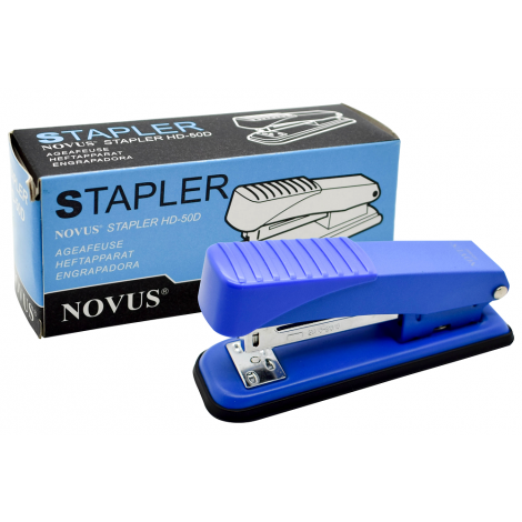 Novus Stapler Besi HD-50D Blue