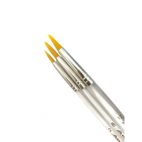 Shining Kuas Gambar - Paint brush set 251-C (set 3) no. 2,8,12