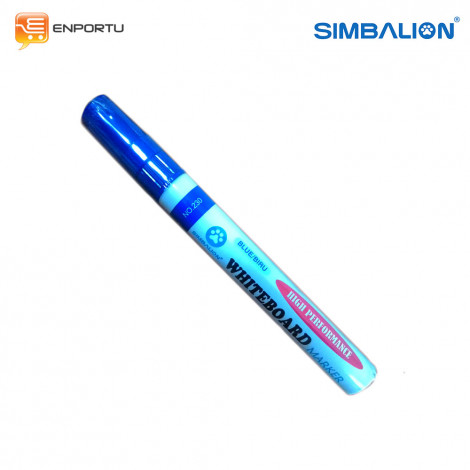 SIMBALION Spidol Whiteboard Blue