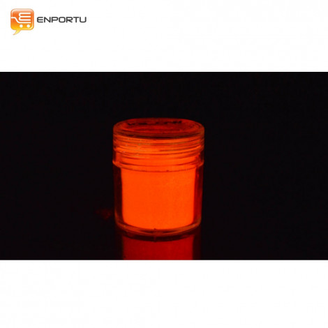 Bubuk Fosfor - Glow In The Dark- Zinc Sulfide Red