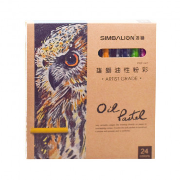 Simbalion Artist Grade Oil Pastel 24 Color (POP-24)