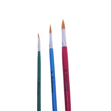 Shining Kuas Gambar - Paint brush set 251-B (set 3) no. 2,8,12