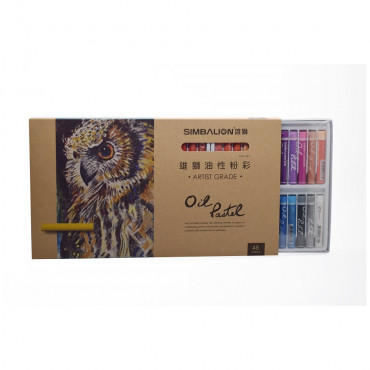 Simbalion Artist Grade Oil Pastel 48 Color (POP-48)