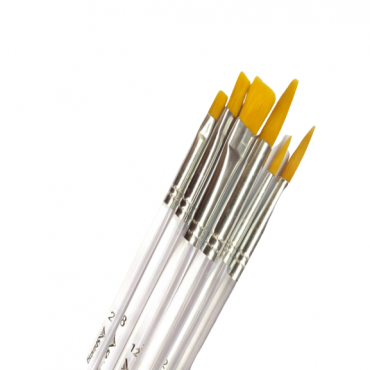 Shining Kuas Gambar - Paint brush set 251-E (set 6) no. 2,8,12 2,8,12