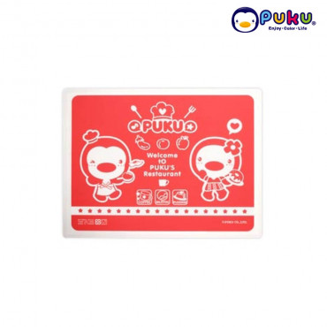 PUKU Silicone Place Mat P14325- Red