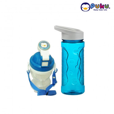PUKU PP Canteen 14615 500cc-Blue+ Claris Viori Botol Minum