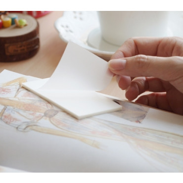 Stick'n ClearNote 21121 (1.5 x 2) White
