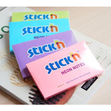 Stick'n 21168 (3 x 5) Neon Orange