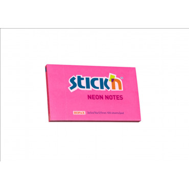 Stick'n 21169 (3 x 5) Neon Magenta