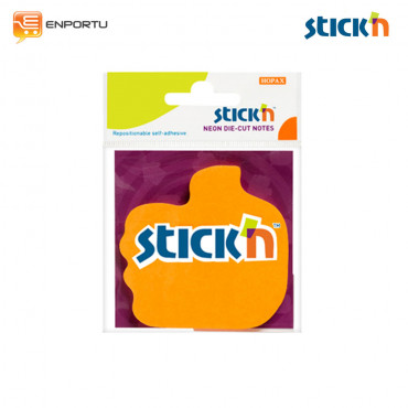 Stick'n Neon Die Cut 21178 Orange Thumb