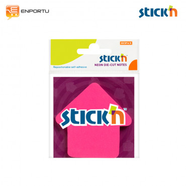 Stick'n Neon Die Cut 21181 Magenta Arrow