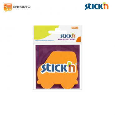Stick'n Neon Die Cut 21450 Orange Car